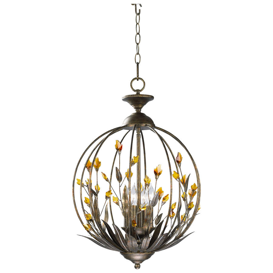 Amber Chandelier