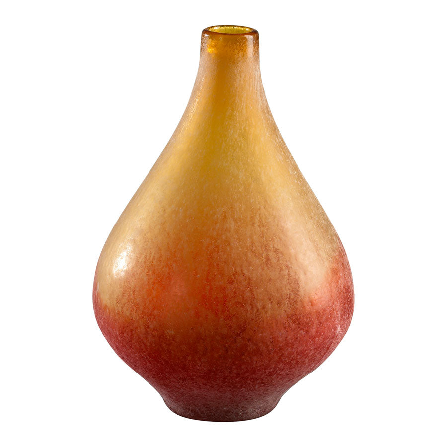 Medium Vizio Yellow And Orange Vase