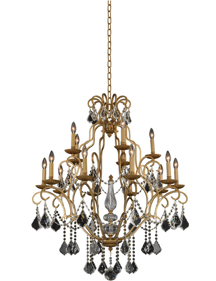 Elise (5+5+5) Light 3 Tier Chandelier