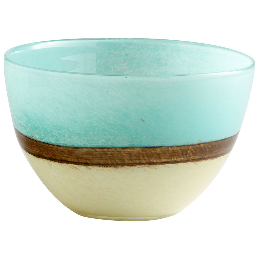 Small Turquoise Earth Vase