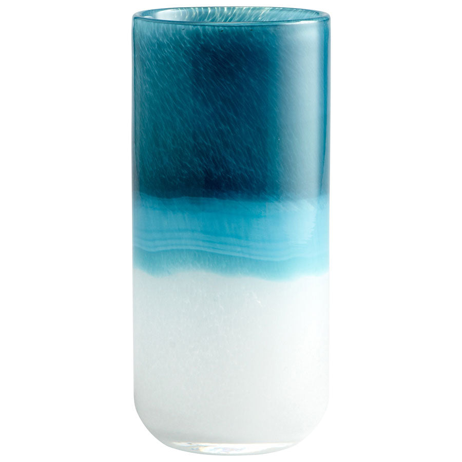 Small Turquoise Cloud Vase