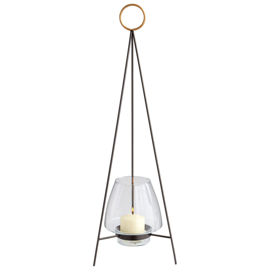 Large Tripod Ring Candleholder