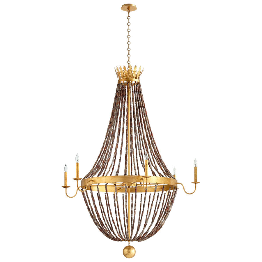 Alessia Six Light Chandelier