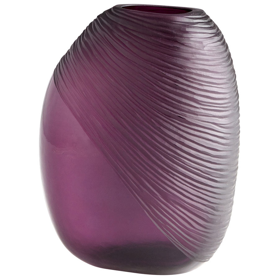 Large Amethyst Pebble Vase
