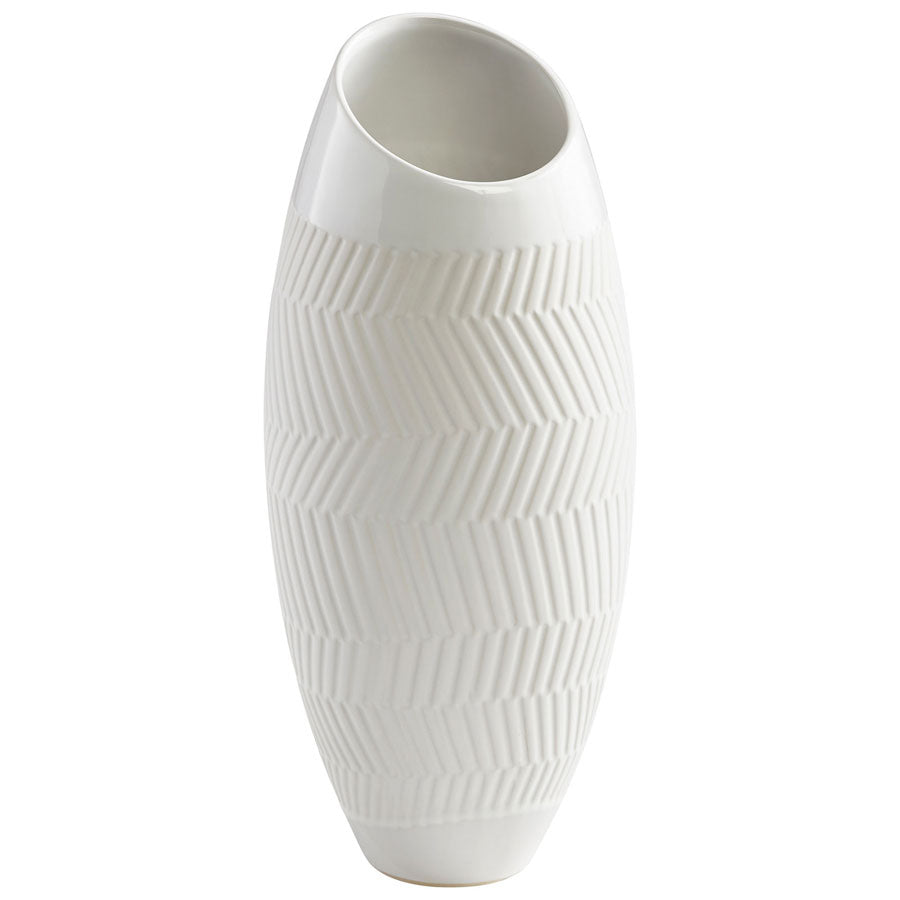 Small Chevron Vase