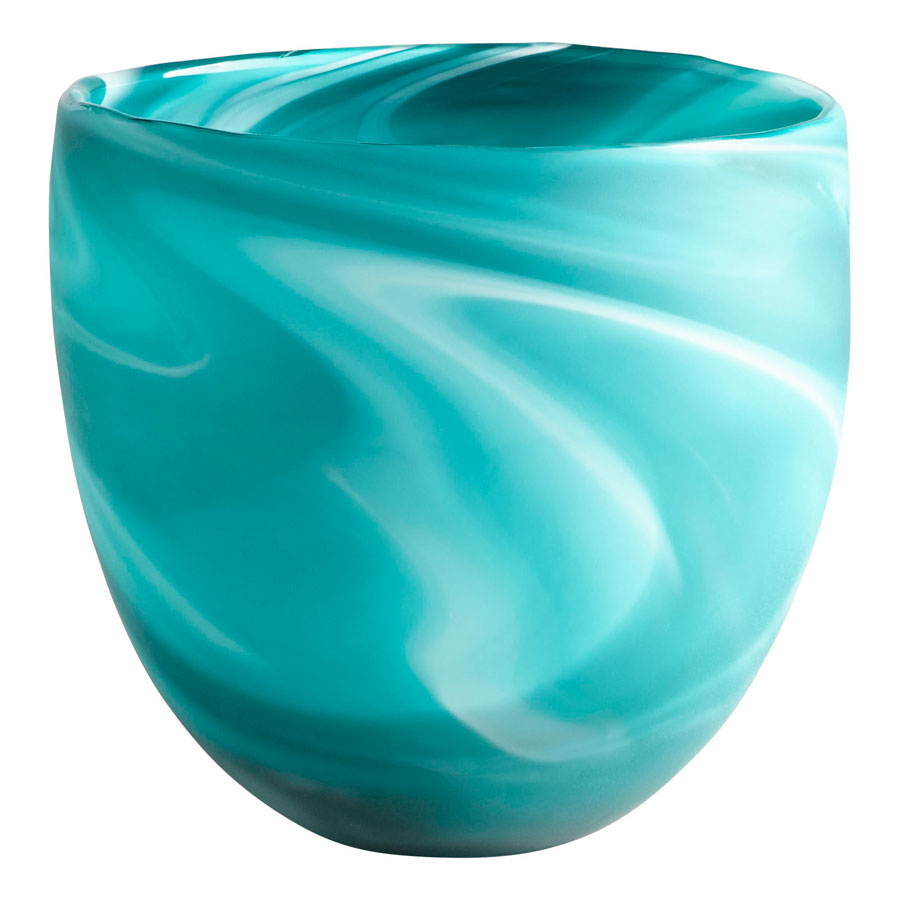 Round Sea Swirl Vase