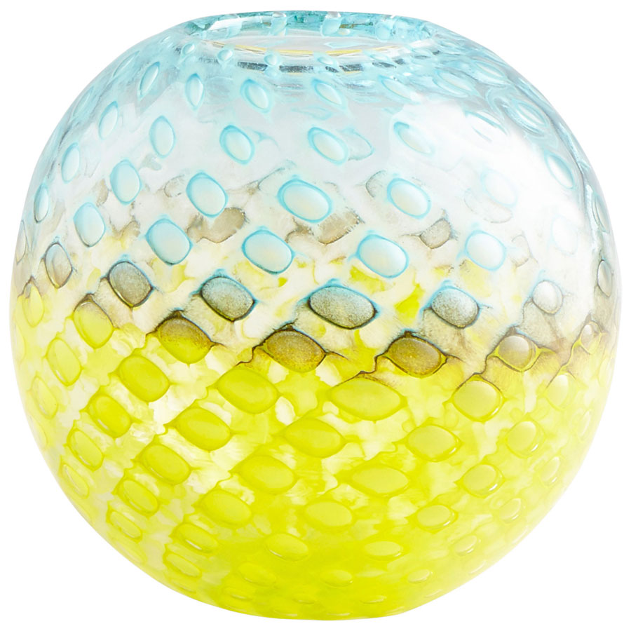 Round Honeycomb Vase