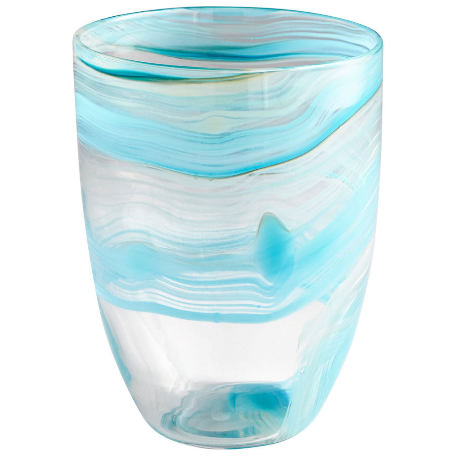 Small Sky Swirl Vase