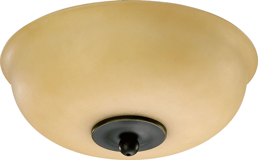 10" AMBER SCAVO BOWL - OW