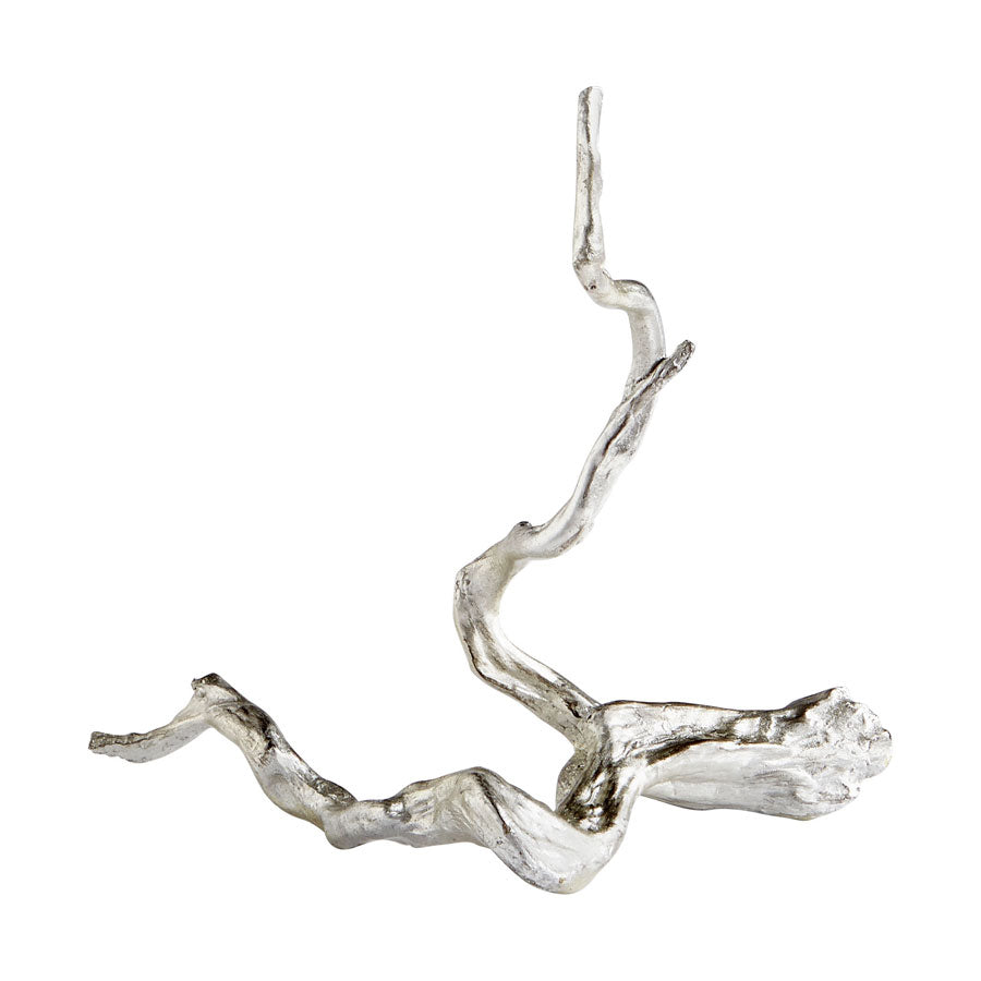 Small Drifting Silver Sculpture