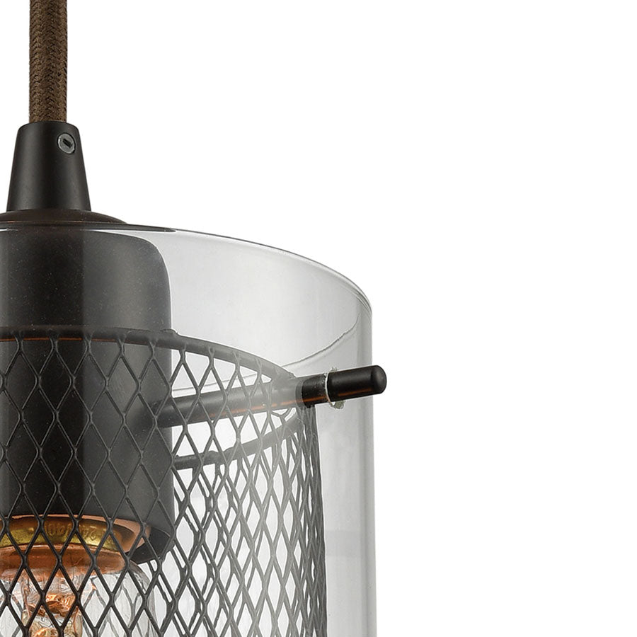 Brant 1 Light Pendant in Oil Rubbed Bronze