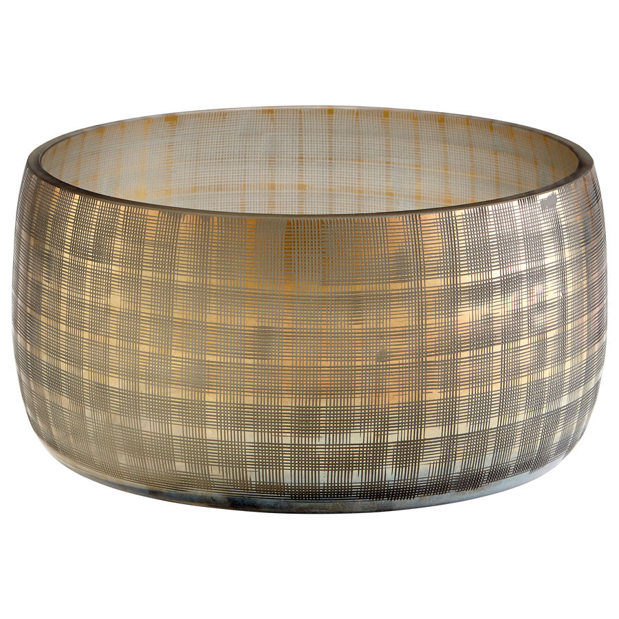 Gradient Grid Vase
