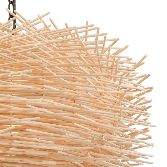 Bamboo Nest 3 Pendant Oil Rubbed Bronze