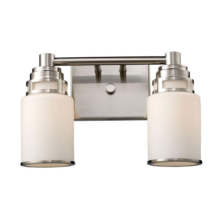 Bryant 2-Light WB in satin nickel