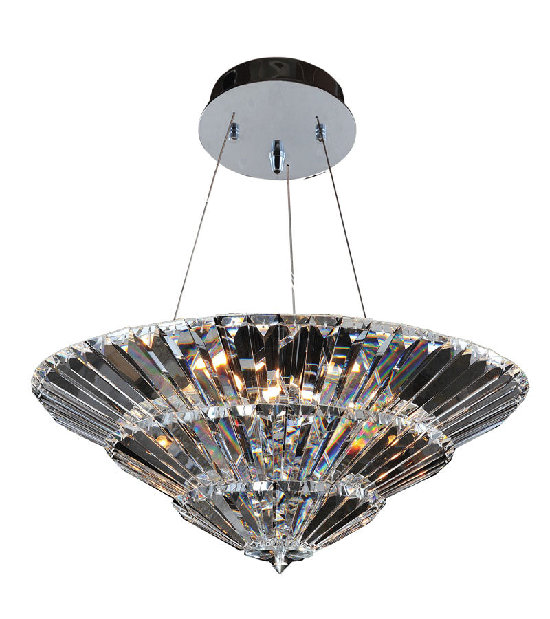 Auletta 30 Inch Convertible Pendant - Semi Flush Mount