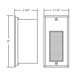 Outdoor LED Outdoor In-Wall