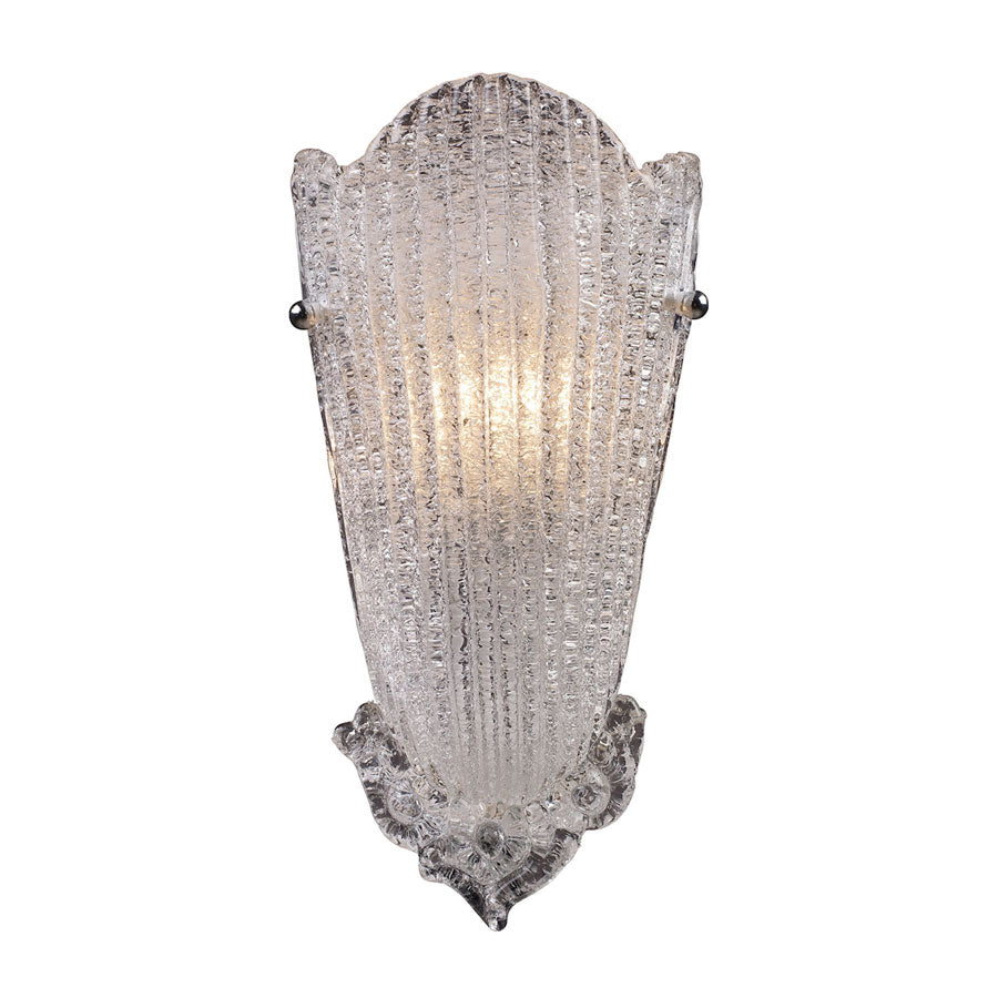 Providence 1-Light in A Silver Leaf Finish