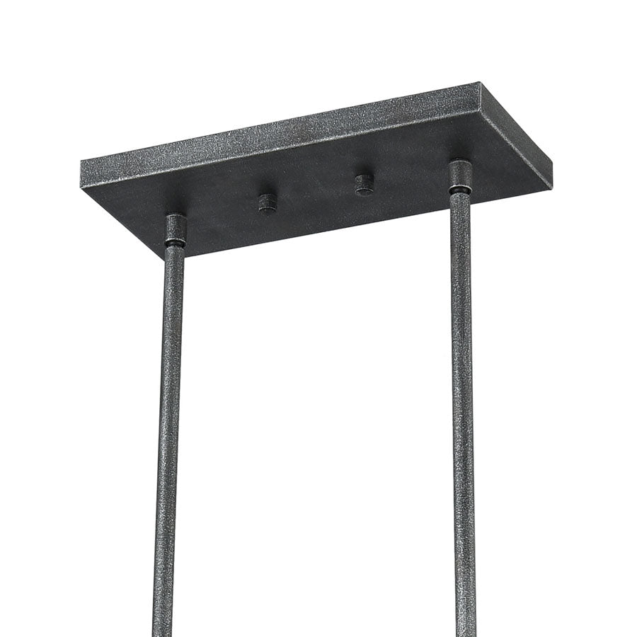 Crossbar 6 Billiard/Island Silverdust Iron/Satin Brass