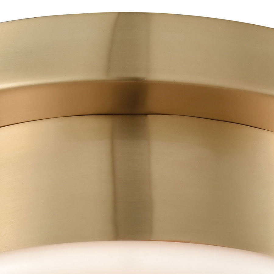 Riley 1 Flush Satin Brass