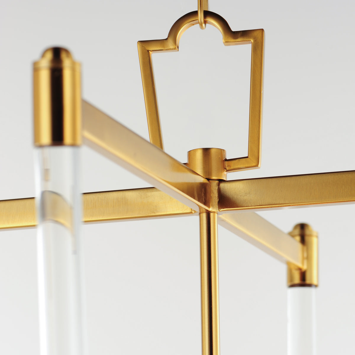 GLASS ROD FOYER PENDANT