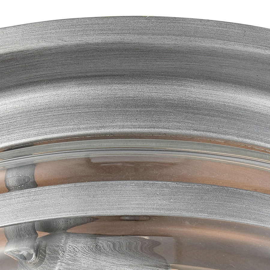 Riley 2 Flush Weathered Zinc