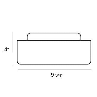 Amata 1-Light Flushmount