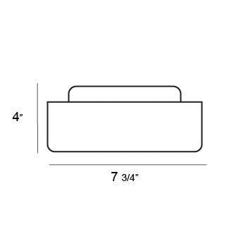 Amata 1-Light Flushmount