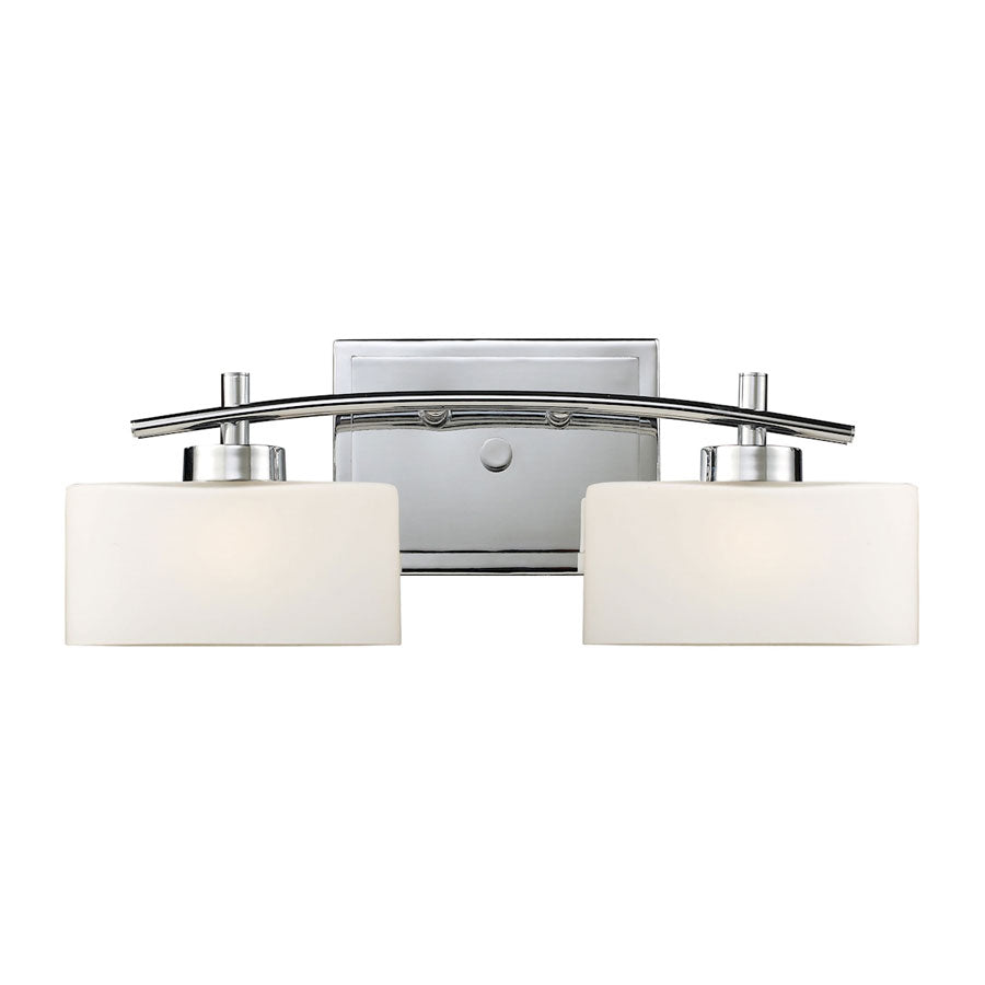 Eastbrook 2-Light WB in polished chrome