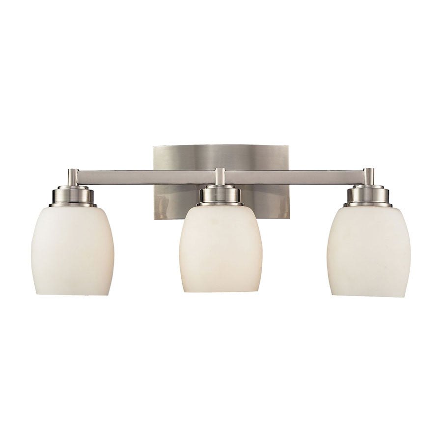 Northport 3-Light WB in satin nickel