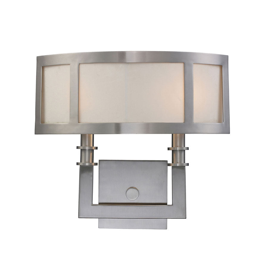 Seven Springs 2-Light WB in Satin Nickel