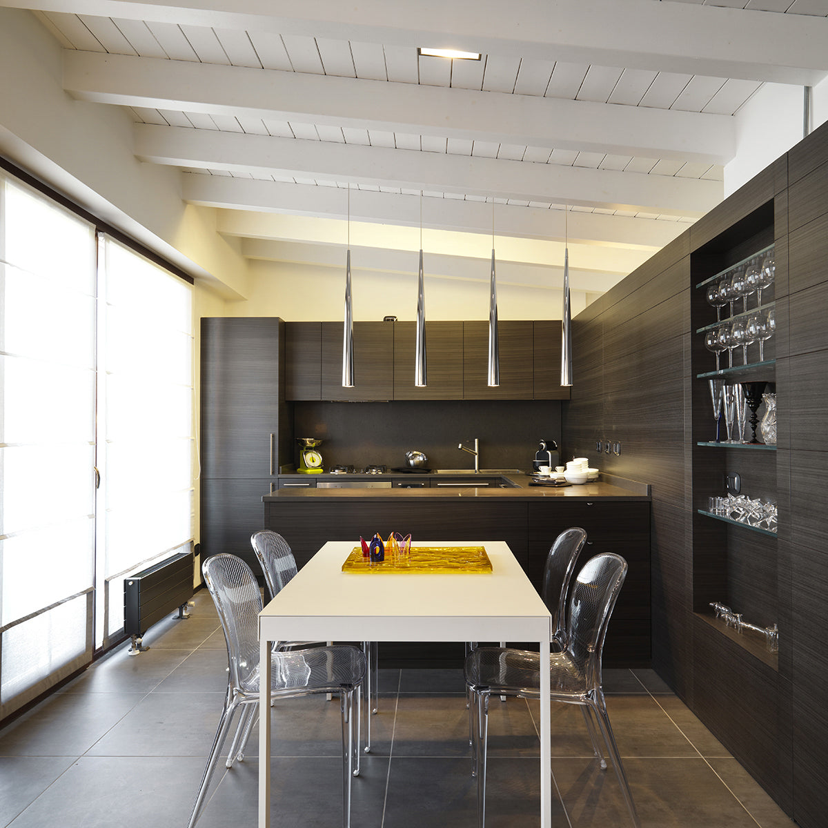 Sliver 1-Light Large Pendant