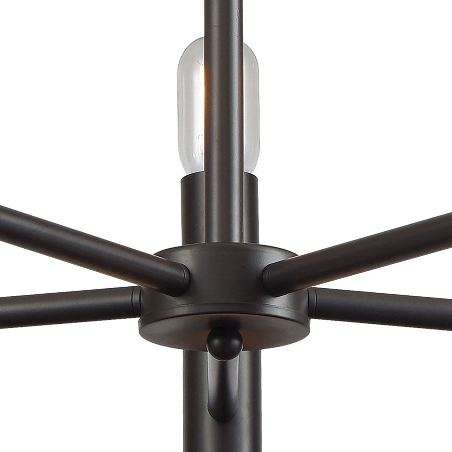 Cameron 10 Chandelier Oil Rubbed Bronze