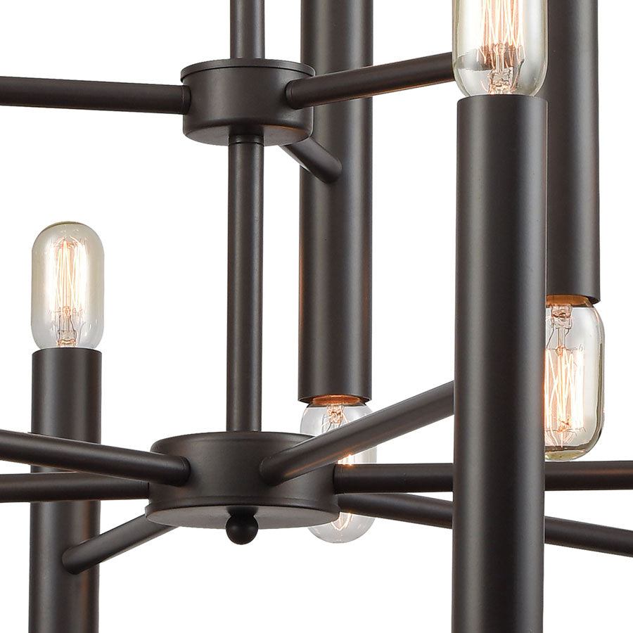 Cameron 18 Chandelier Oil Rubbed Bronze