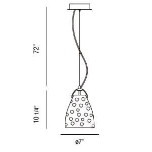 Amero 1-Light Small Pendant