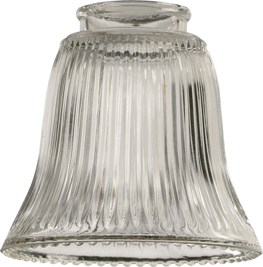 2.25" CLEAR RIBBED BELL