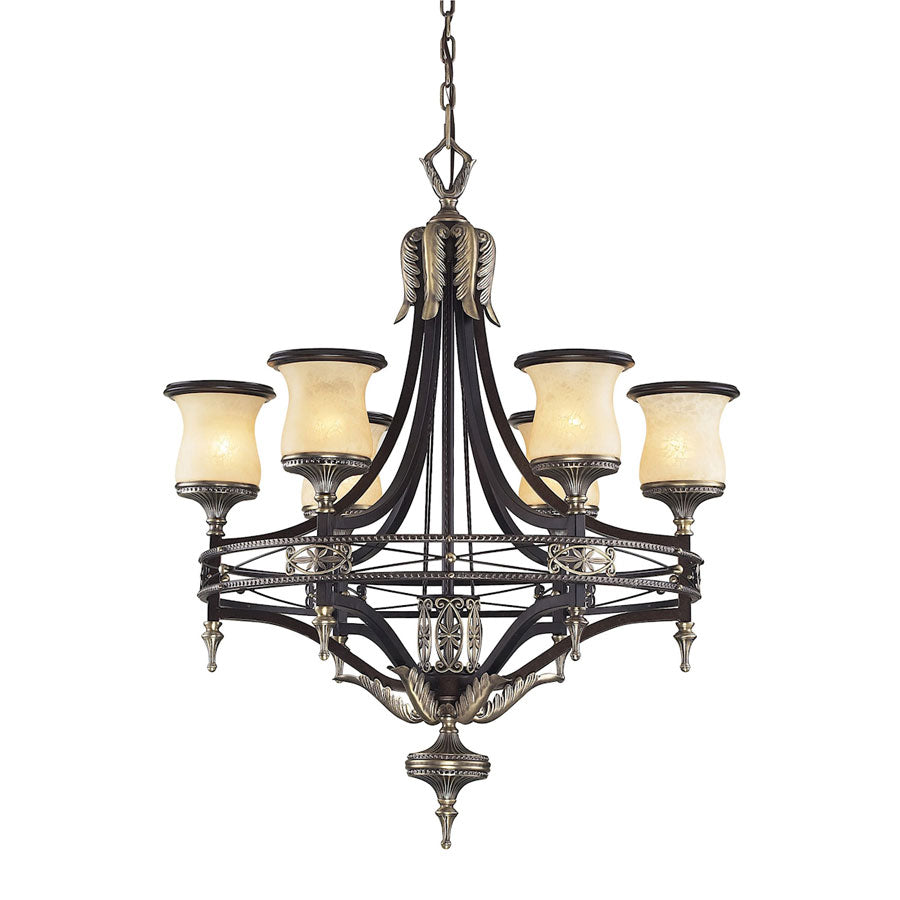Georgian Court Collection 6-Light Chandelier