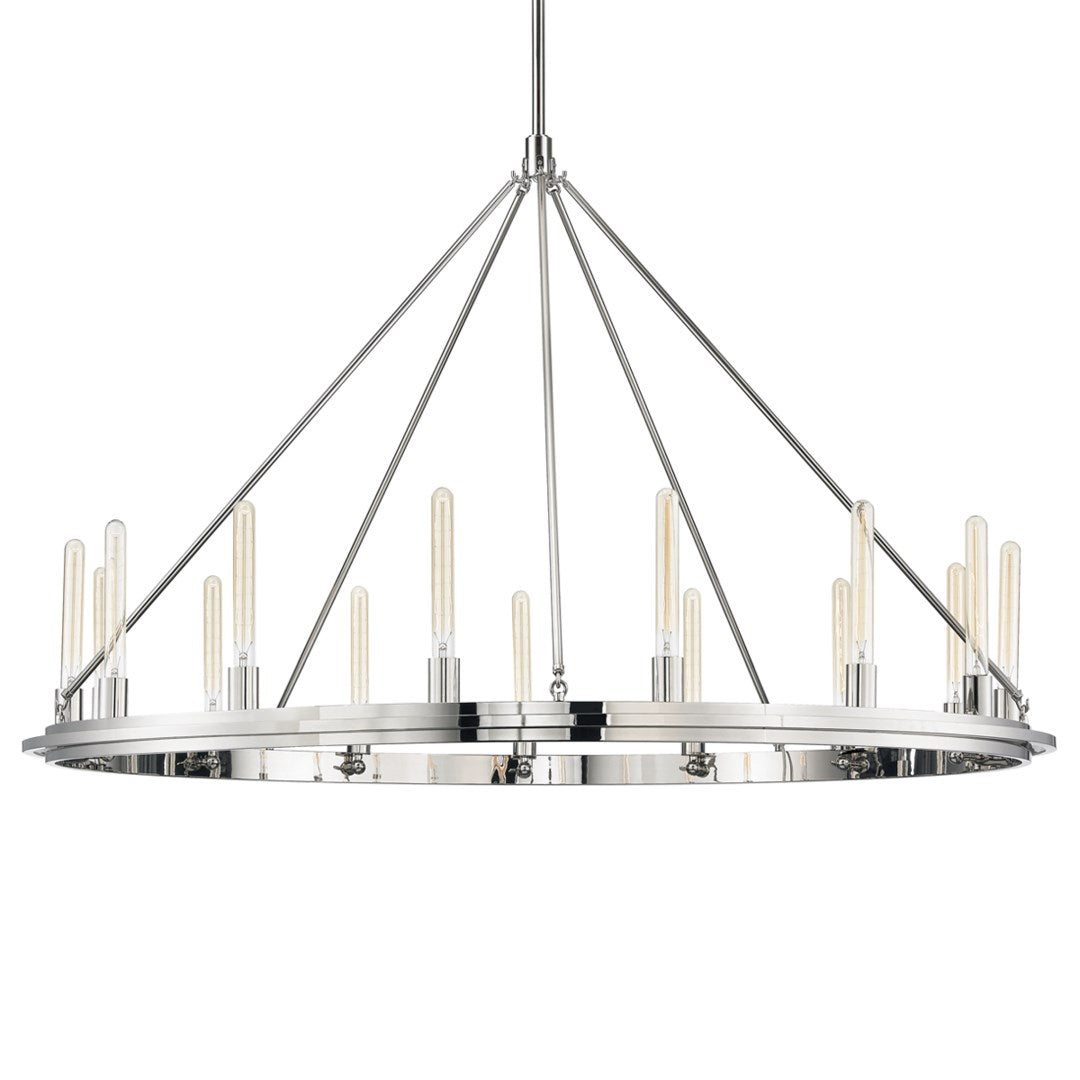 CHAMBERS 58" ROUND 15 LIGHT CHANDELIER