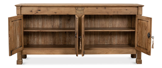 Caracole Credenza Driftwood Finish