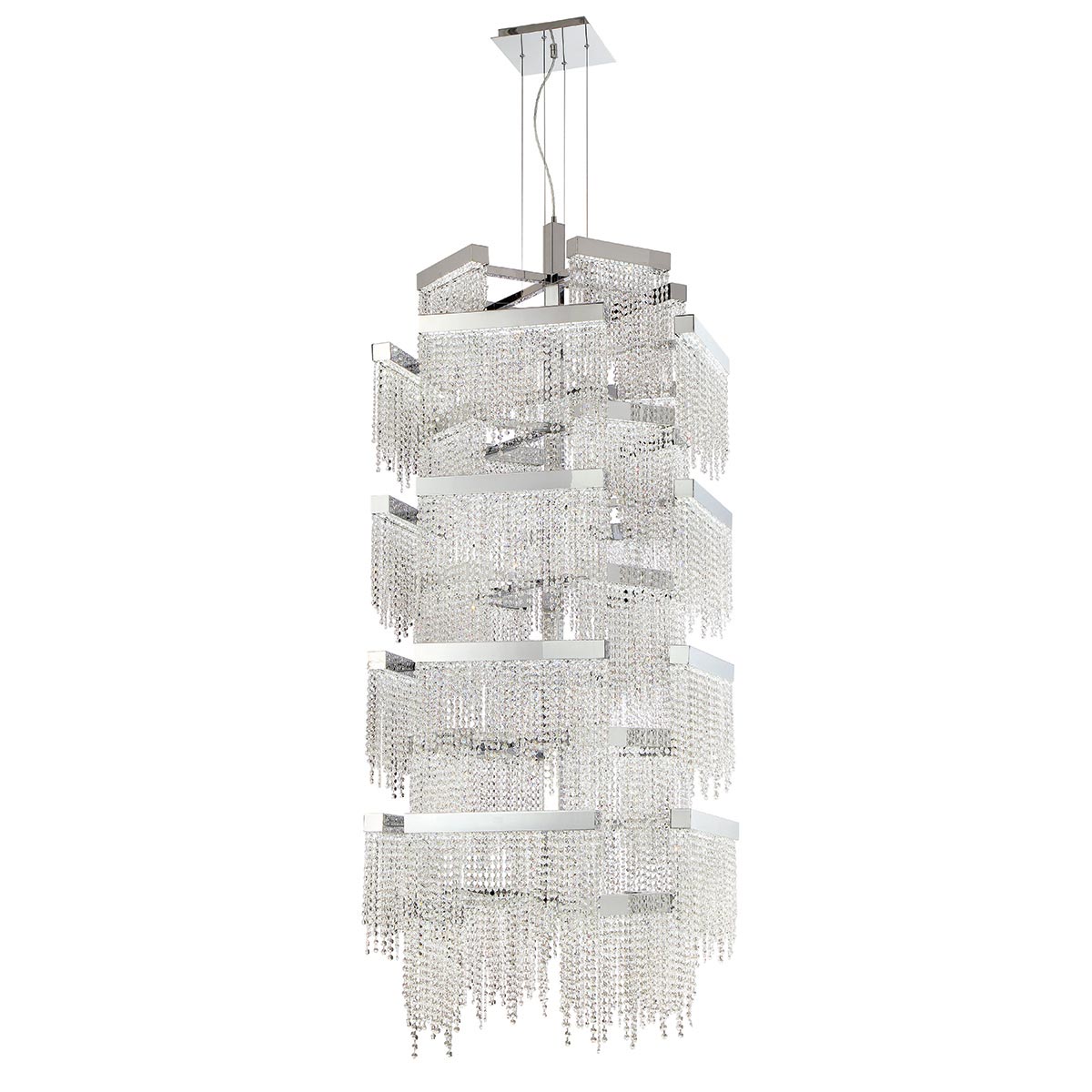 Rossi 36-Light Multi-Tier LED Chandelier