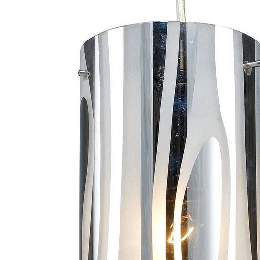Chromia 1-Light Pendant in polished chrome