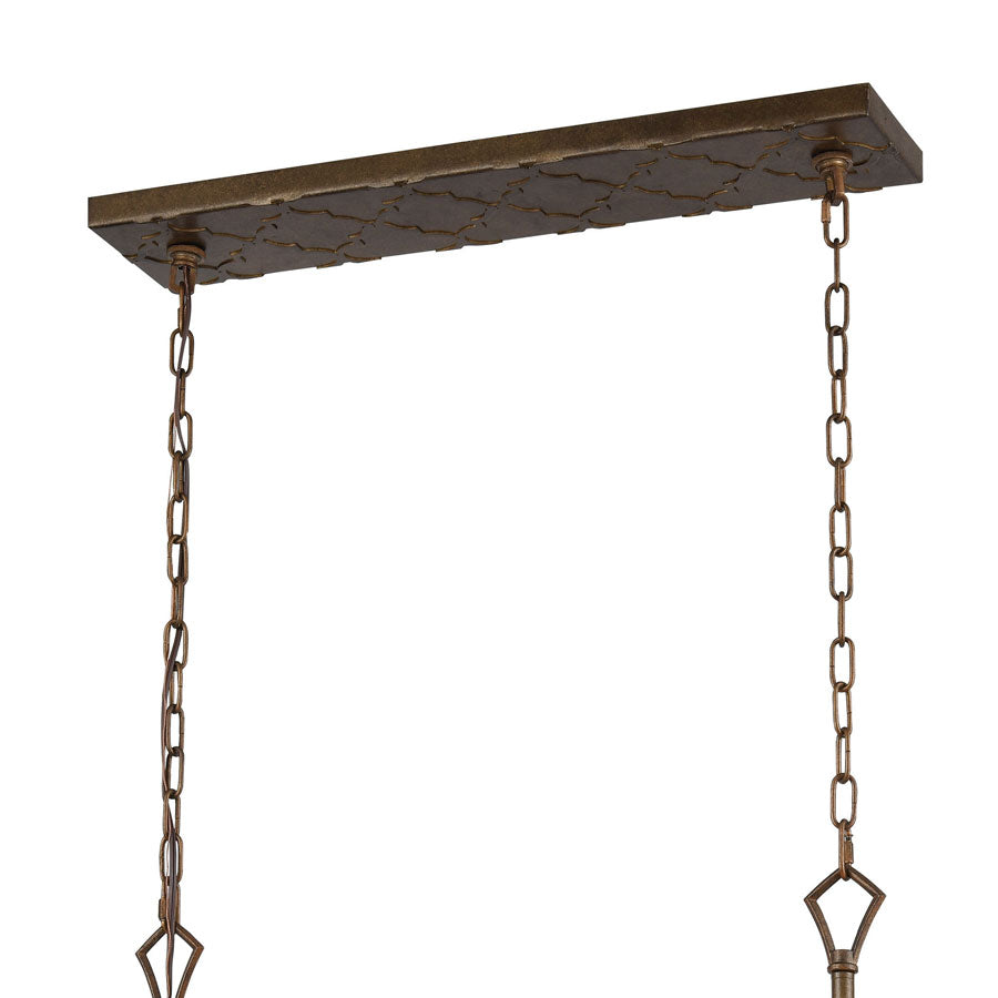 Armand 8 Billiard/Island Weathered Bronze