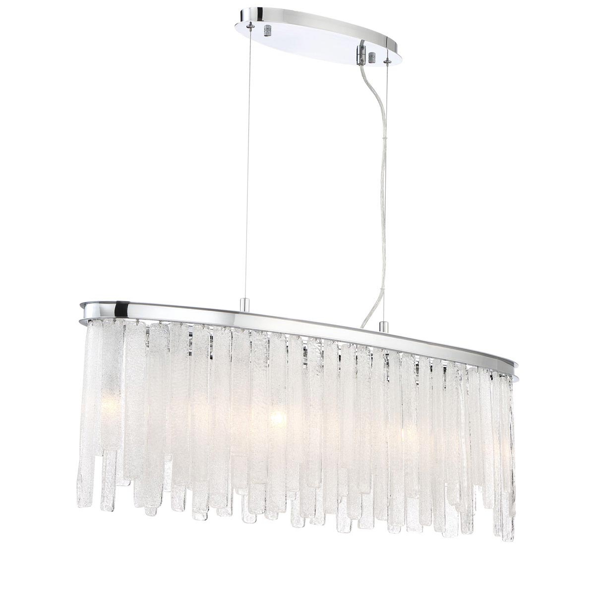 Candice 9-Light Oval Chandelier