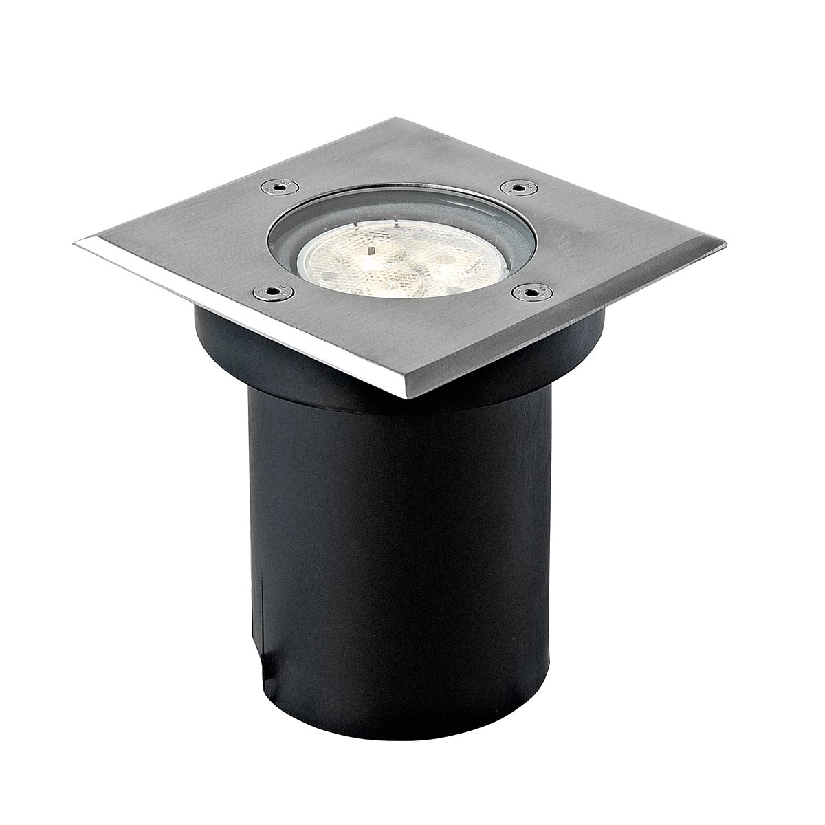 Outdoor Square 3-Light LED Inground