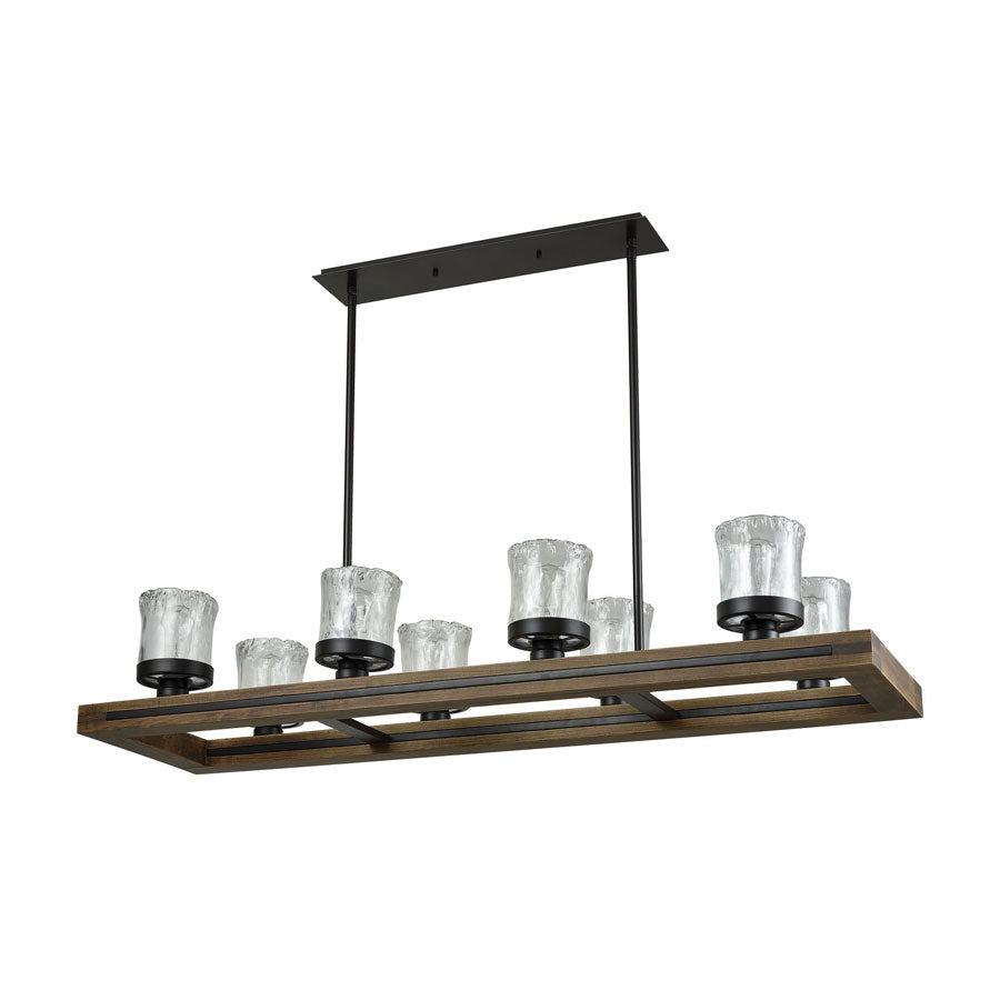 Timberwood 8 Billiard/Island Oil Rubbed Bronze