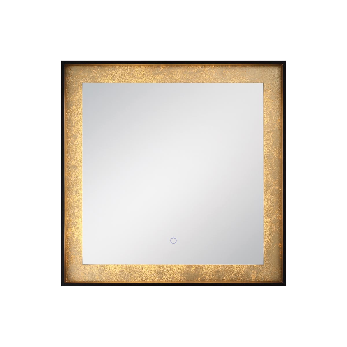 Square Edge-Lit LED Mirror