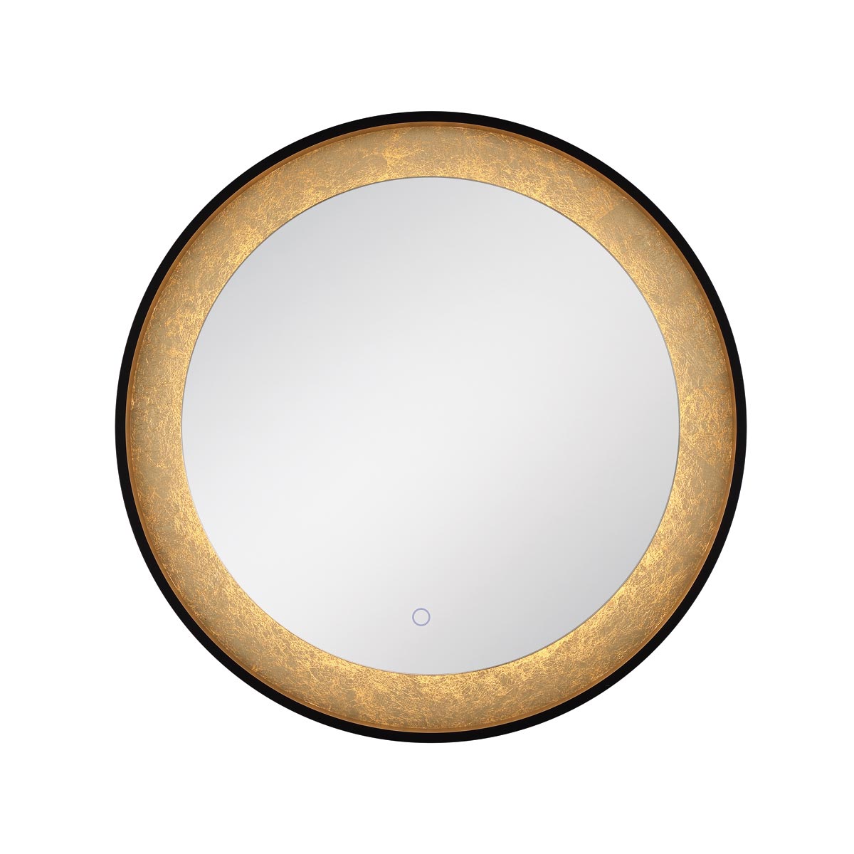 Round Edge-Lit LED Mirror