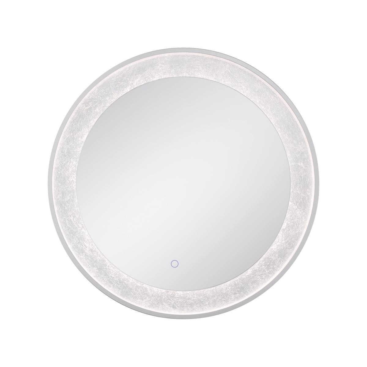 Round Edge-Lit LED Mirror