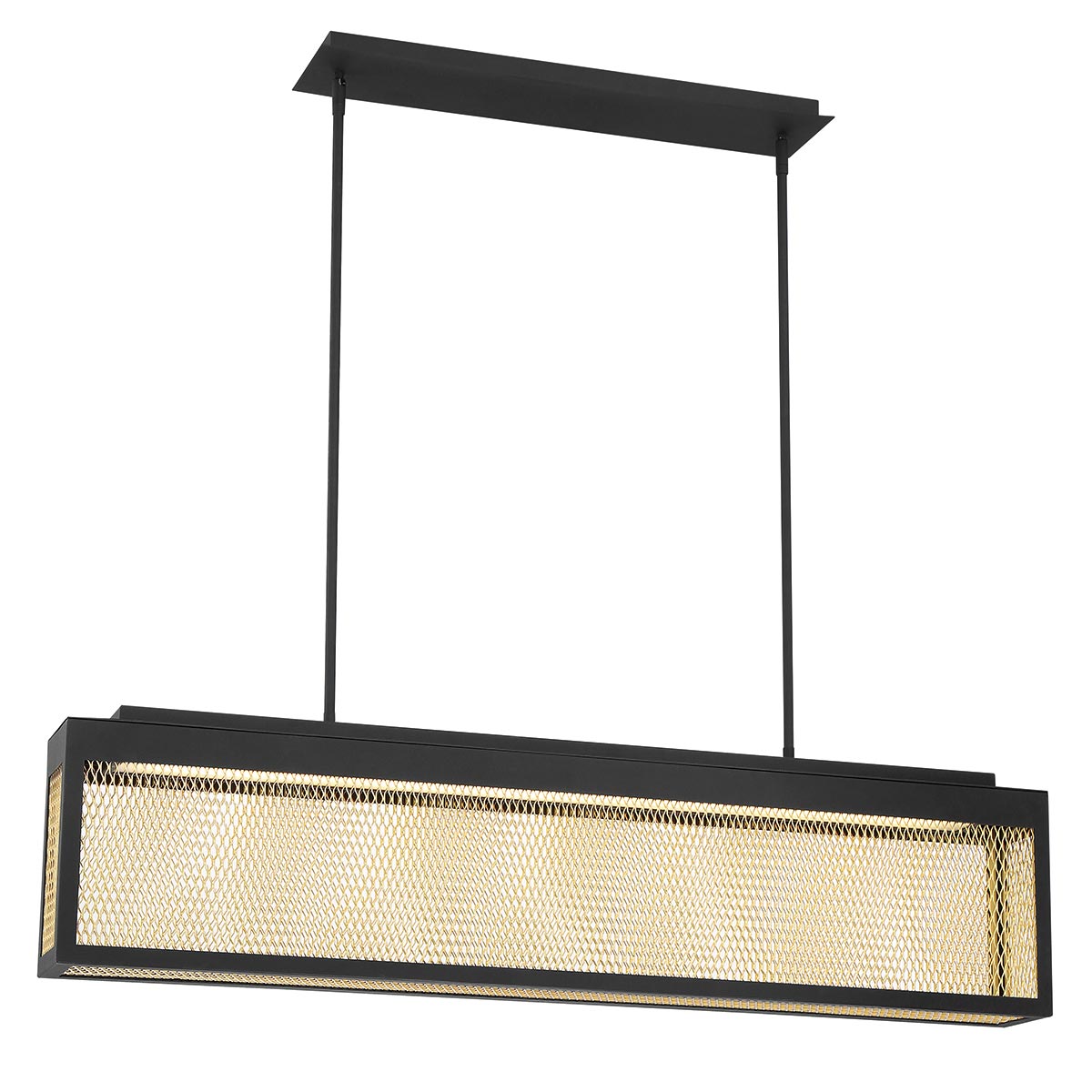 Coop Large Rectagular LED Chandelier