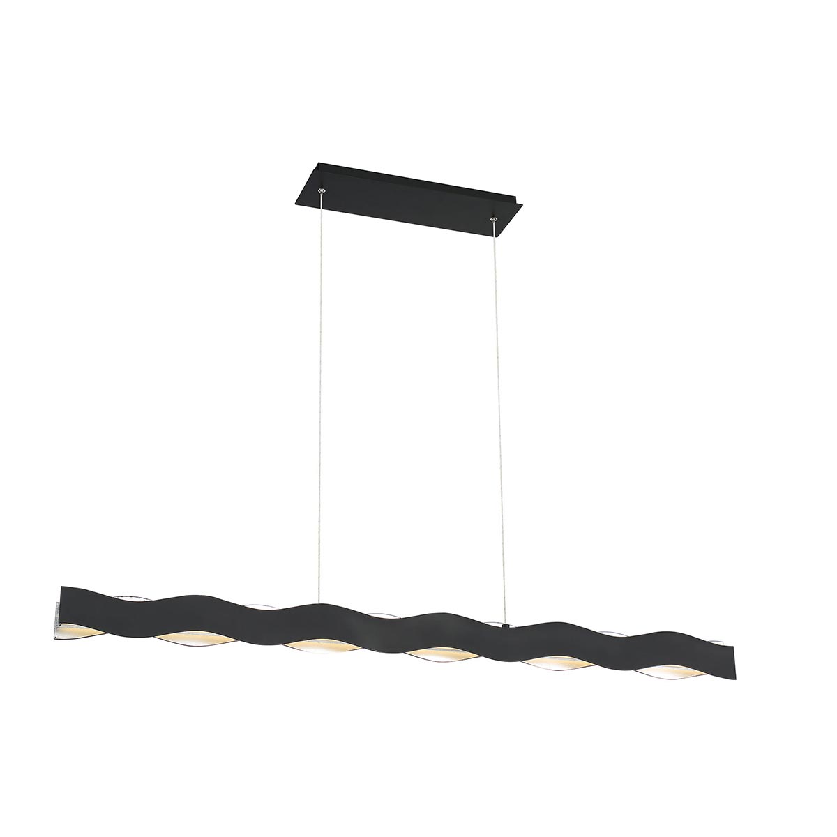 Ripple Large Linear LED Chandelier