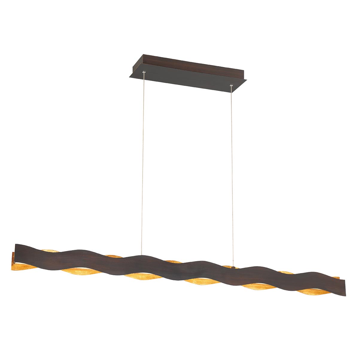 Ripple Large Linear LED Chandelier